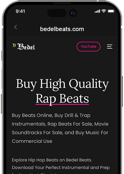 buy high quality rap beats. Bedel Beats Image